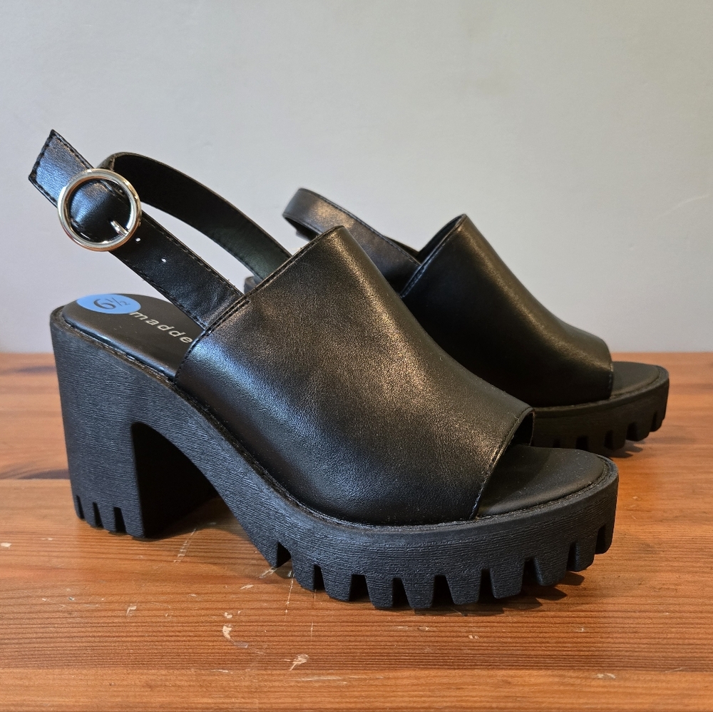 Madden Girl Chunky Heel